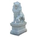 WHITE MARBLE STATUE
