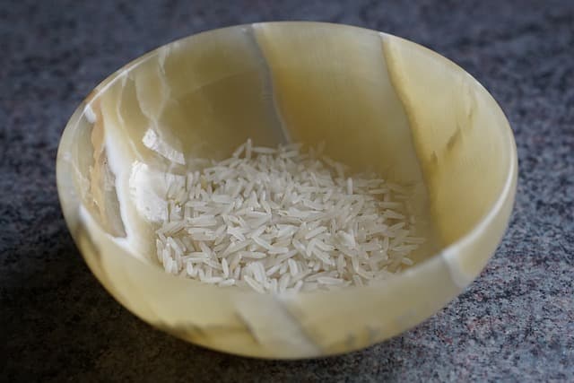 Flattened White Rice