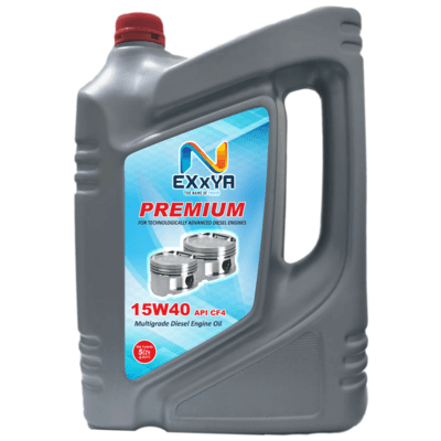 EXXYA 15W-40 API CF4 diesel engine oil