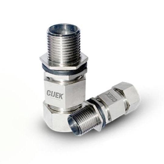 DOUBLE COMPRESSION FLAMEPROOF CABLE GLANDS