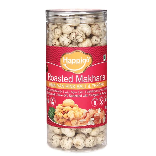 Himalyan Pink Salt & Pepper Roasted Makhana