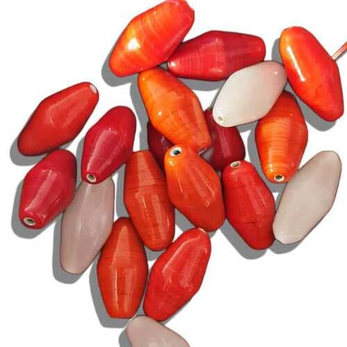 Fari cut glass beads