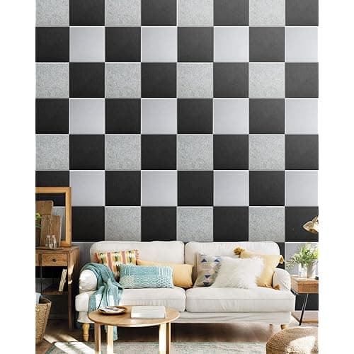 Black & White Acoustic Panel