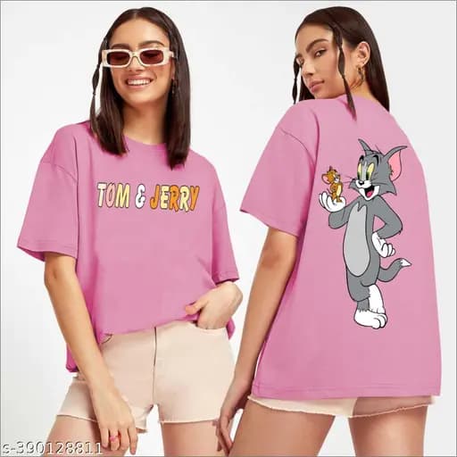 Cotton Printed T-shirts for Women