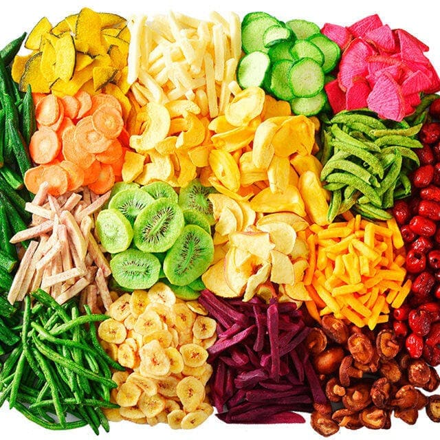 Dehydrated vegetables
