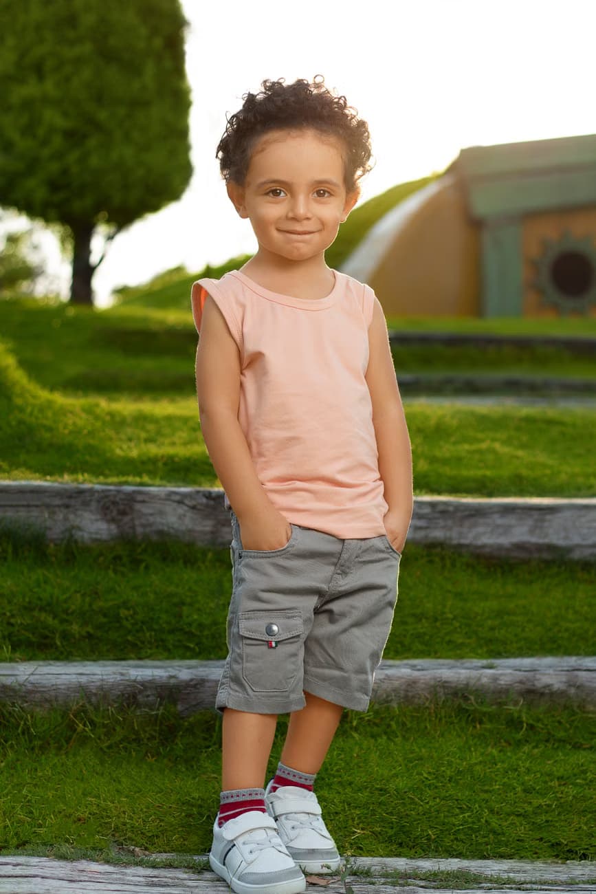 GIRLS POCKET CAPRI