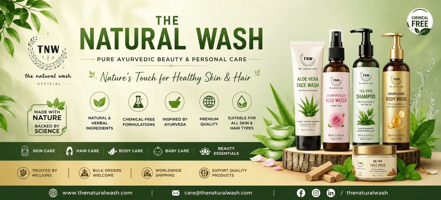 thenaturalwash Banner