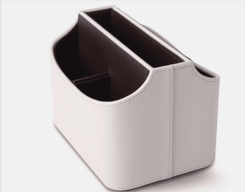 Dual Compartment Remote Control Organizer