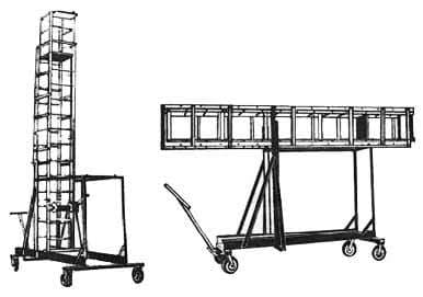 TELESCOPIC WHEEL LADDER