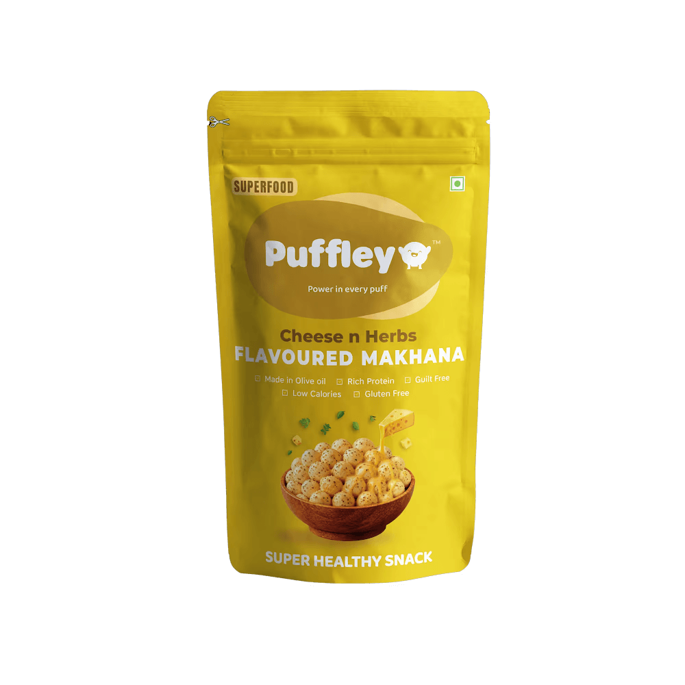 Cheese & Herbs Flavoured Makhana(Fox Nut)
