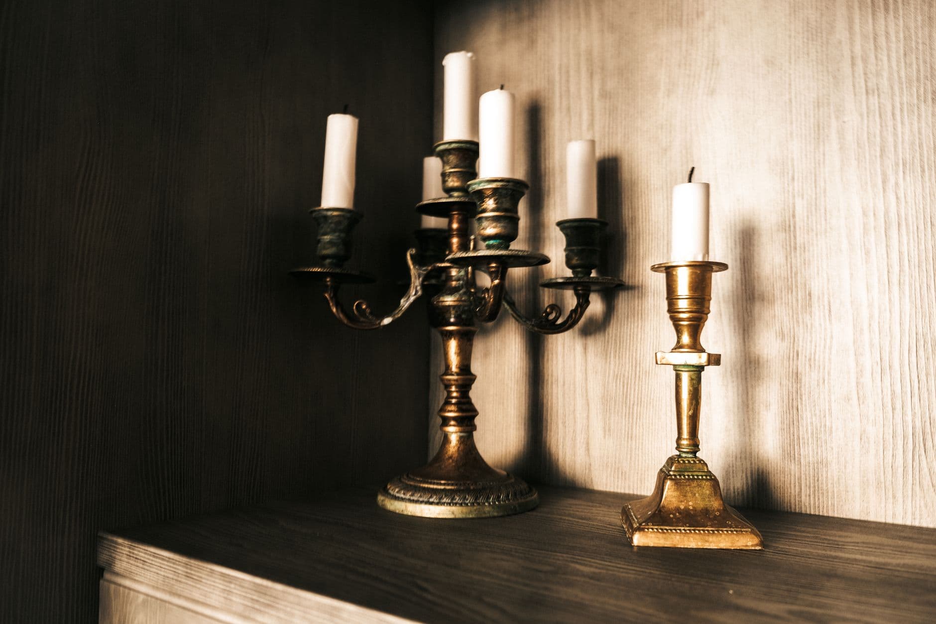Brass Candle Holder