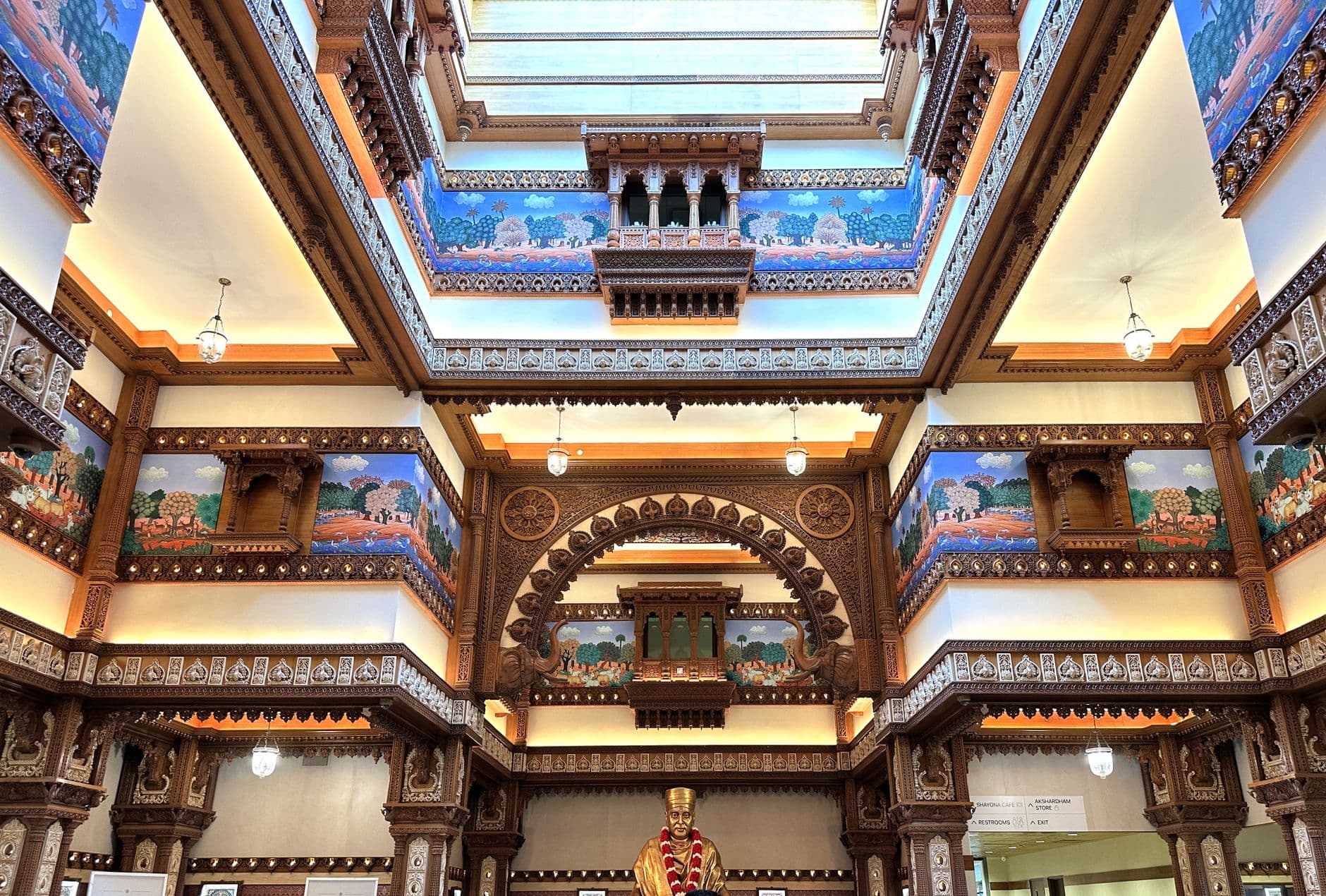 Wooden Painted Temple