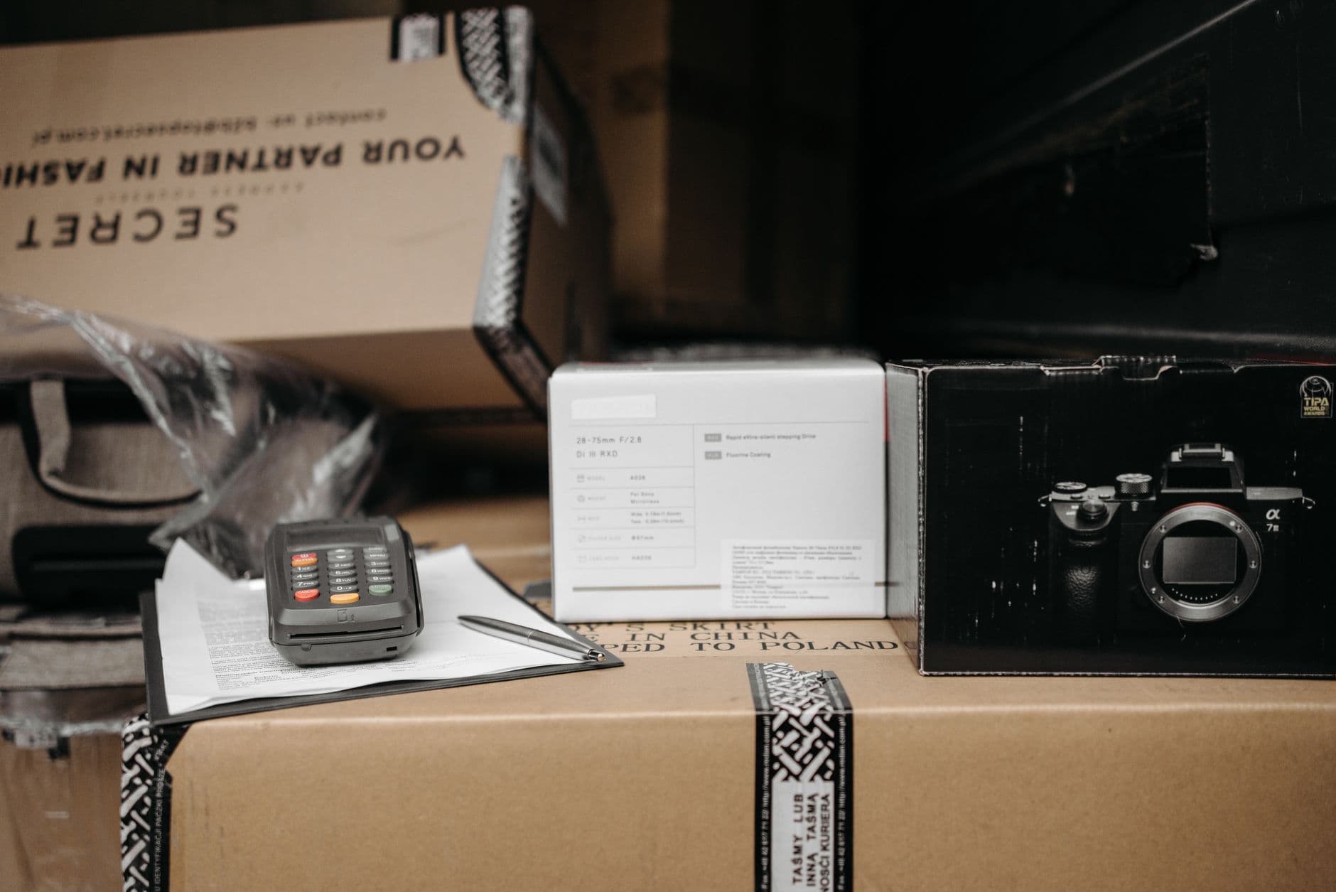 CCTV Camera Corrugated Boxes