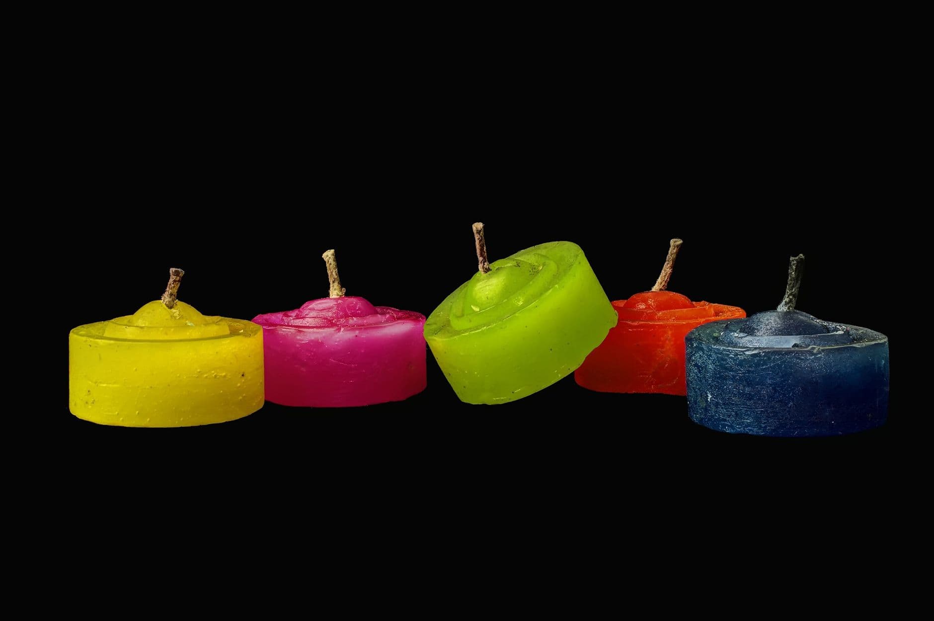 Multicolor Gel Candle