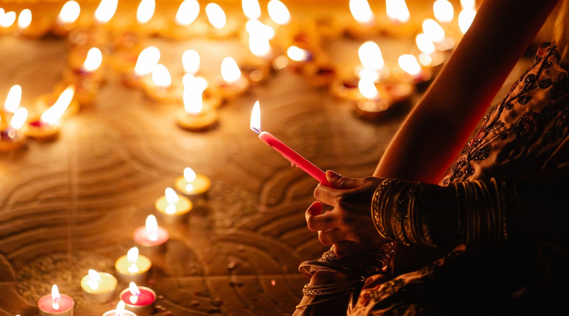Scented Diwali Gel Candle