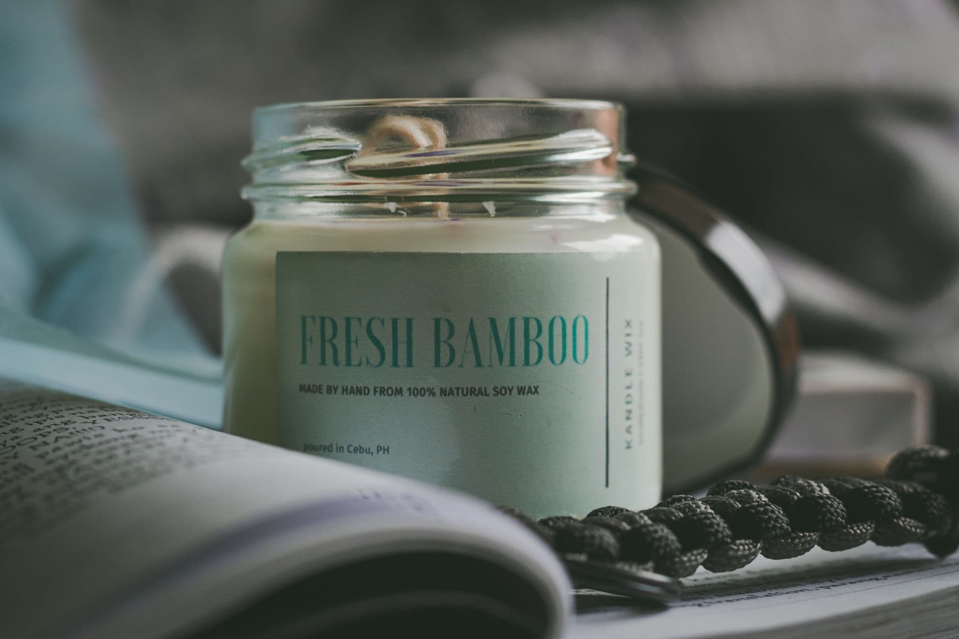 Bamboo Candle