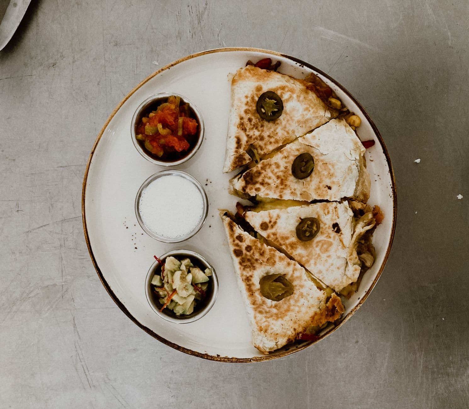 Bagasse Compartment Plate