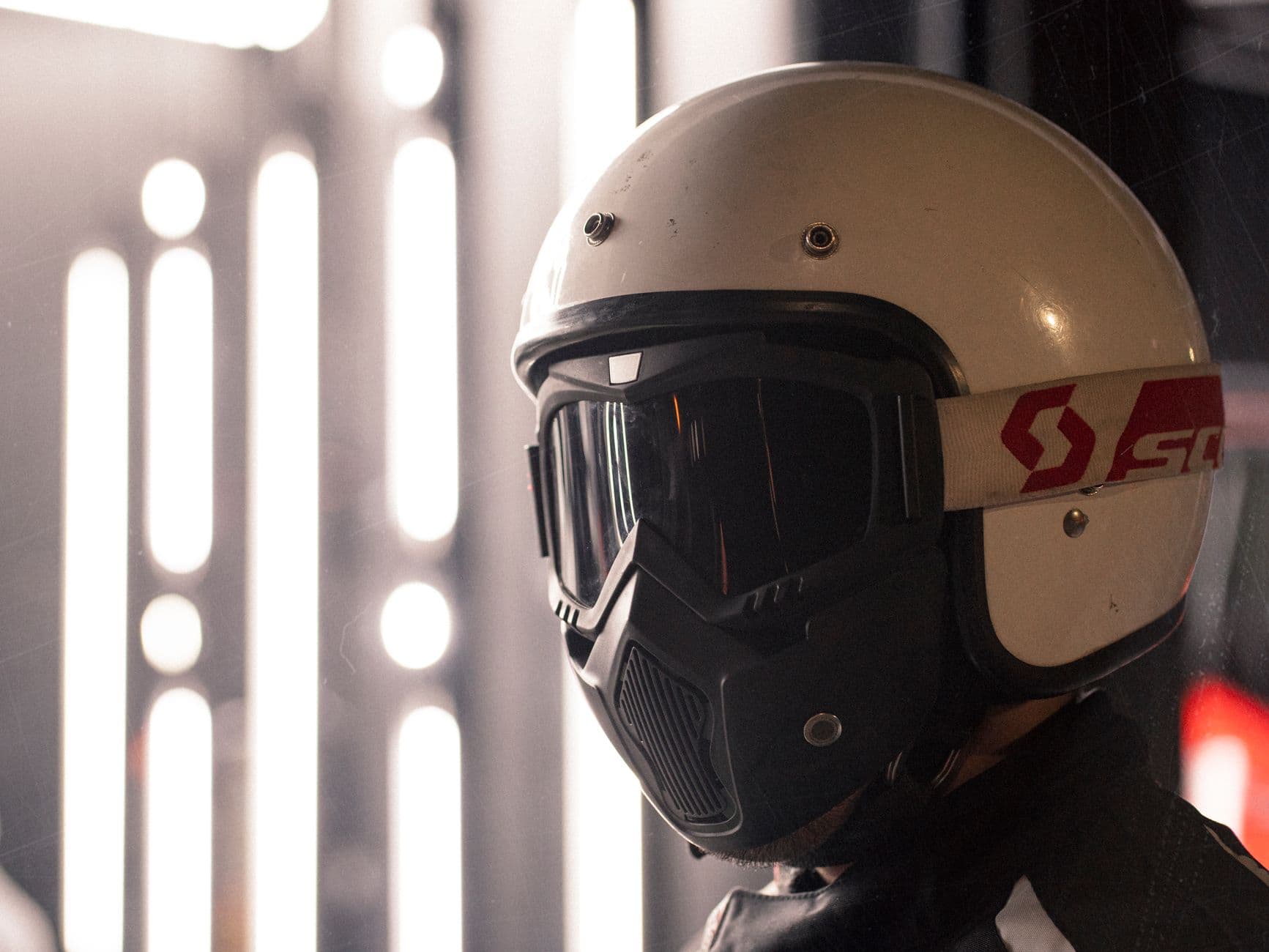 Industrial Helmet with Visor