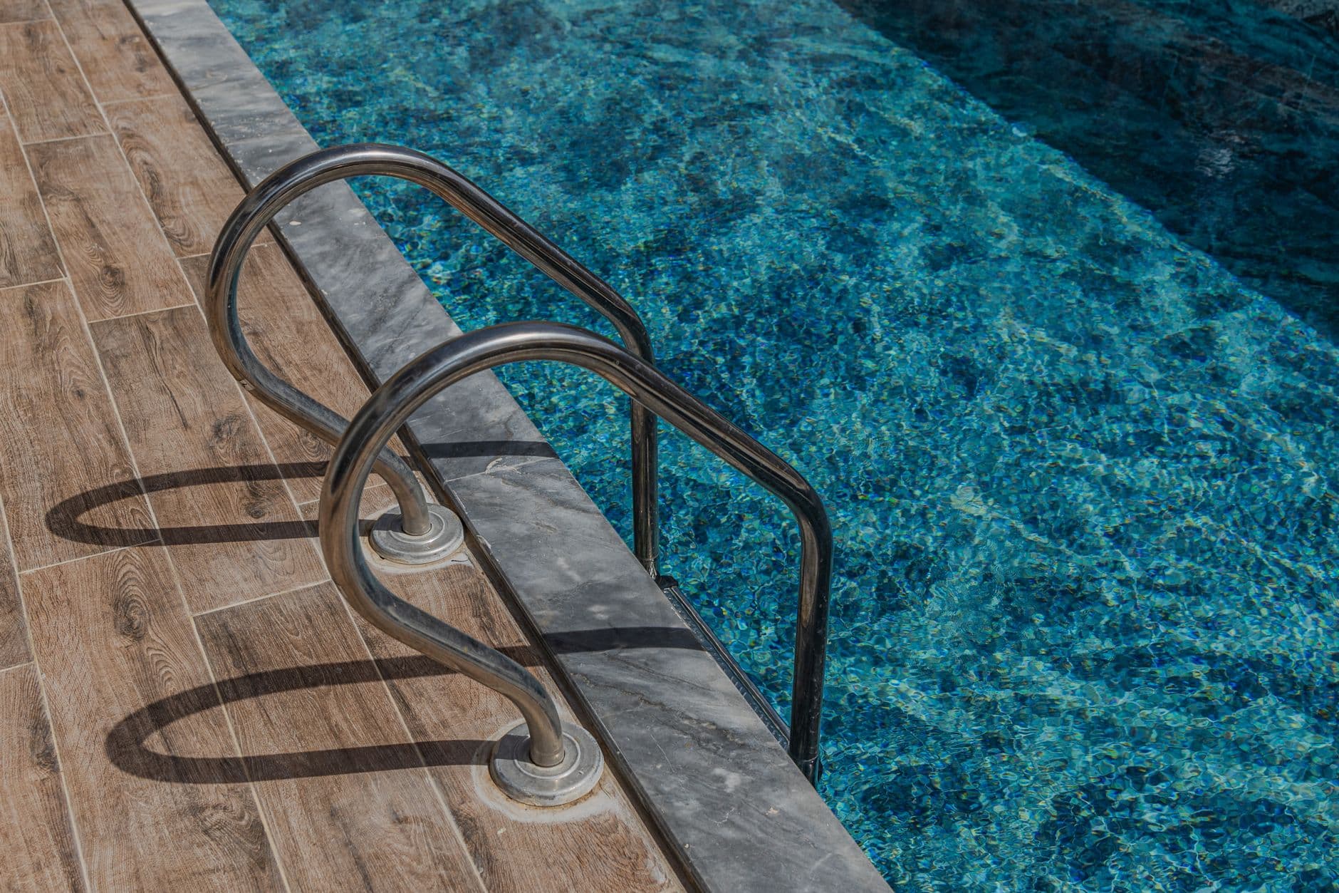 Stainless Steel SS304 Deck Mounted Ladder